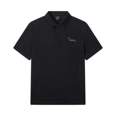 【金线LOGO】卡宾轻奢刺绣凉感polo衫男装2026秋新款翻领宽松短袖