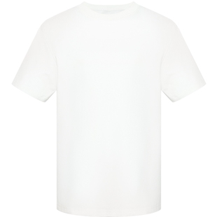 【含亚麻/宽松版】利郎官方 短袖T恤男士2026夏季纯色圆领上衣男