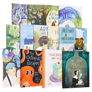 Felicita Sala 精品绘本 汉娜的秘密基地 The Hideout 石榴街10号的午餐 想象力启蒙 趣味科普 3~12岁 英文原版