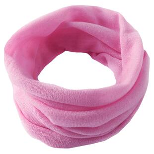 护颈羊绒围脖女脖套韩版套头粉红色小围巾冬季百搭保暖领圈假领子