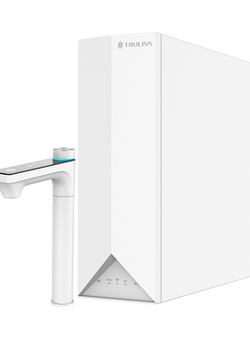 沁园双子芯净水器5.0厨下净热一体10年RO直饮家用1400G初始流速