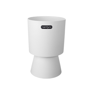 简约加厚大花蕙兰花盆客厅阳台高颜值树脂花盆蝴蝶兰发财树专用盆