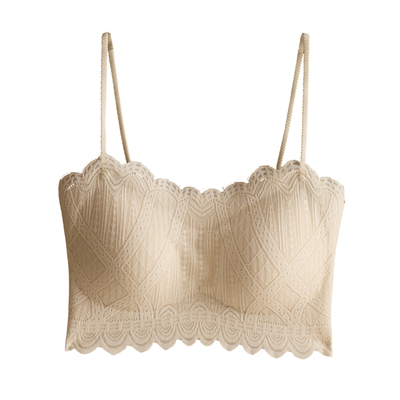 提未苏性感聚拢带胸垫女吊带背心