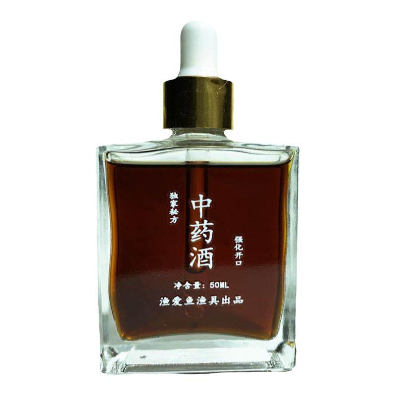 钓鱼中药酒诱鱼添加开口