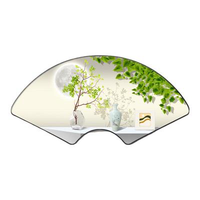 简约小清新扇形餐厅饭桌装饰画