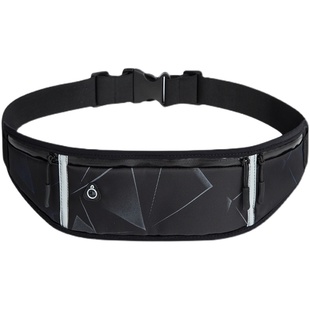 腰包女潮ins可放手机手机腰包男超薄隐形华为老人跑步放手机的包