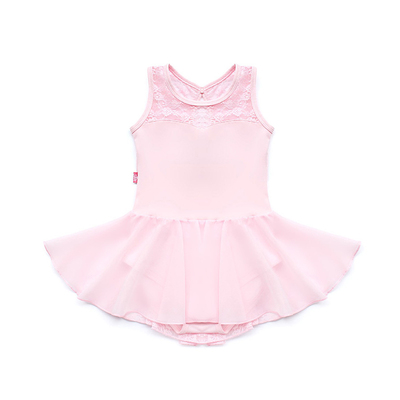 纯棉偲珂莉女童练功舞蹈服蕾丝