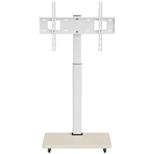 CABTE可移动电视机支架落地带轮艺术架子简约55/65专用客厅推车