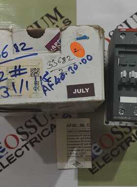 ABBAF40300013电源接触器40AMP伏100250伏交流快速发货