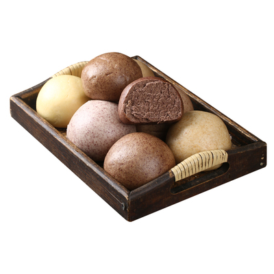 杂粮馒头纯手工全麦山东荞麦