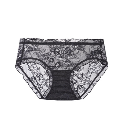 安莉芳纯蕾丝内裤性感透视舒适