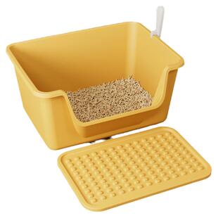 猫砂盆超大号防外溅猫厕所巨型开放式猫砂盆子猫咪猫沙盆特大号