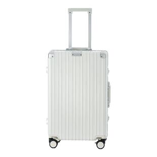 马冬强新款多功能行李箱女26寸旅行箱24寸铝框拉杆箱男密码登机箱