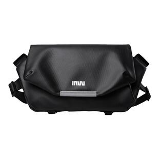 七匹狼斜挎包男大容量潮牌摩托车胸包单肩包磁吸扣轻便背包骑行包