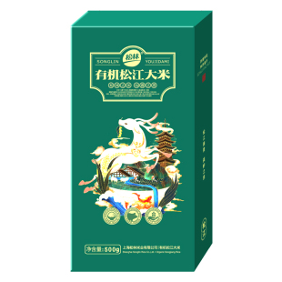 2025年新米松林上海松江有机大米500g*2盒装煮粥米饭真空包装香米