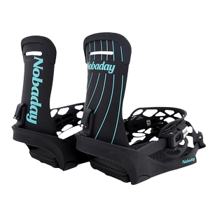 Nobaday滑雪板固定器雪板单板刻滑零夏女款男款绑带平花公园套装