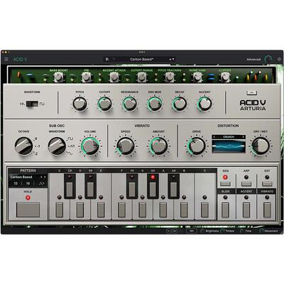 Arturia Acid V复刻TB-303酸性低音贝斯Bass合成器插件Win/Mac