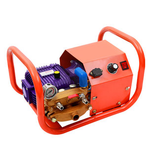 农用高压打药机48v60v三缸柱塞泵高压农用打药机清洗机喷雾机26型