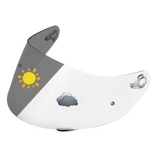 SHOEI/AGV/LS2/HJC/ARAI/SHARK变色镜片防晒防紫外线光学光感变色