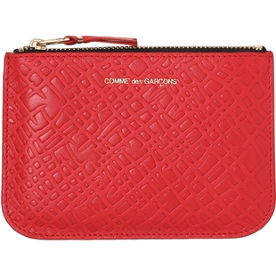 IT CDG COMME des GARCONS Wallet情侣款拉链钱包实用零钱包小包