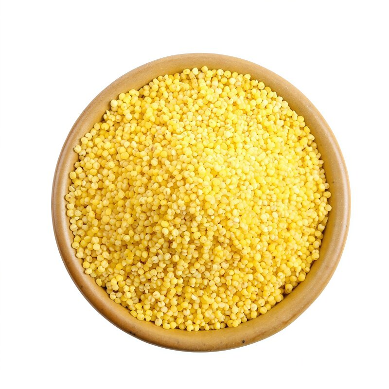 当季新米脂油养胃煮粥小米粥