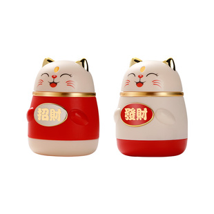 2026新款牙签筒按压式自动弹出高颜值牙签盒网红猫咪家用客厅高档