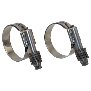 美式不锈钢重型管卡 挖掘机专用喉箍卡箍强力抱箍管卡 管箍卡子