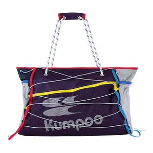 CryingCenter x kumpoo薰风羽毛球联名系列拼色托特包休闲球包