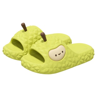 厚底拖鞋女款夏季外穿2026新款不累脚防滑室内家居可爱榴莲凉拖鞋