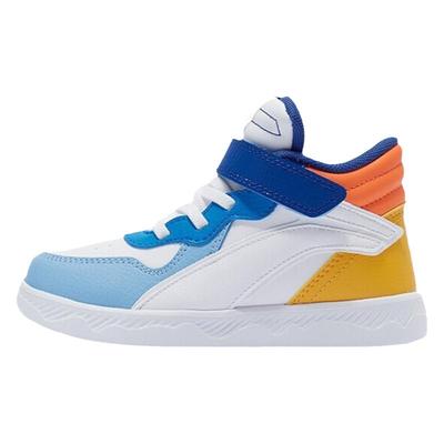 李宁儿童加绒运动鞋冬季男女童防滑加厚保暖中帮板鞋 YKNR140