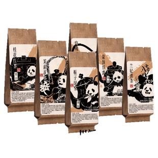 四川花茶9口味组合 成都盖碗茶特产兰妃栀子绿茶红茶伴手礼18小袋