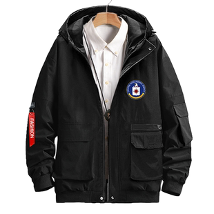 美国中央情报局CIA特工探员电影电视剧周边外套男女连帽夹克衣服