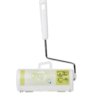 粘毛器可撕式粘尘纸滚刷除尘吸粘毛去除毛器毛发衣物黏沾毛刷滚筒