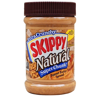 四季宝天然颗粒花生酱拌面酱SKIPPY NATURAL CHUNK PEANUT BUTTER