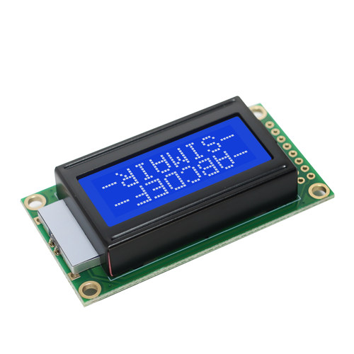 lcd0802液晶屏模块 8X2显示屏模块 0802B工业屏模块16p可定制串口