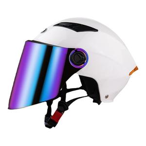 3C认证头盔女电动电瓶车防晒防紫外线夏季透气半盔轻便男款安全帽