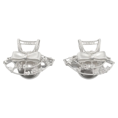 TOGGLER迷你镂空裙子少女耳钉