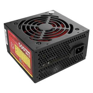 爵柏500WS台式电脑主机电源额定400W静音电源6P显卡供电支持背线