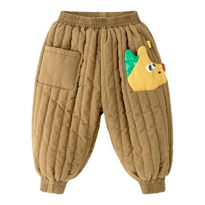 嘟嘟家冬款加厚儿童棉裤