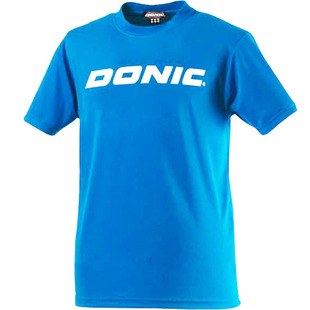 DONIC多尼克乒乓球服圆领运动短袖上衣训练比赛球服T恤乒乓球短裤