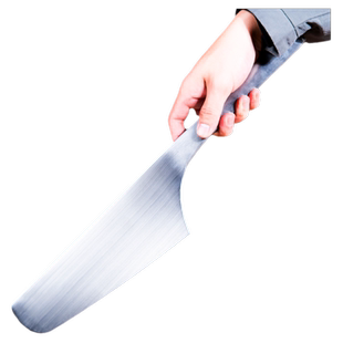 不锈钢单面砖刀胶泥刀砌墙切砖刀大号瓦工泥水工砍瓦刀不绣钢垫江