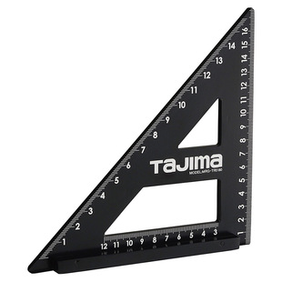 tajima田岛三角尺90度45度角度尺木工圆锯美工刀切割导向尺直角尺