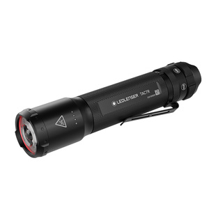 ledlenser莱德雷神TAC7R战术手电筒强光爆闪高流明多功能应急手电
