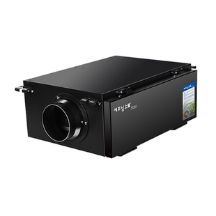 静音送风机新风系统单向流新风机家用商用地下室换气通风管道式