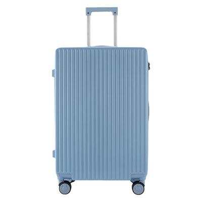 轻便大容量纯PC防爆拉链行李箱