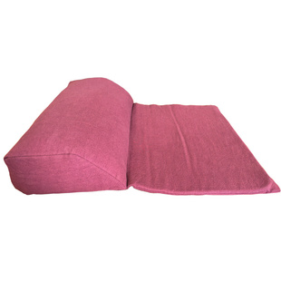 荞麦壳打坐垫子禅修冥想专用透气支撑棉麻可拆洗可调节高度荞麦壳