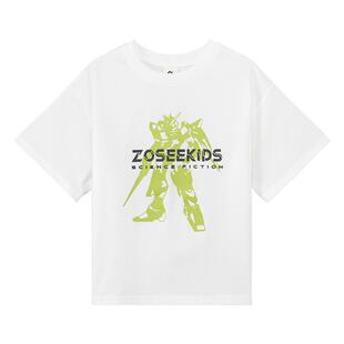 左西童装男童短袖T恤儿童夏装上衣2025新款男孩大童凉感半袖打底