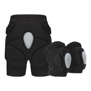 冷山狗斯基儿童滑雪内穿护具单双板运动防摔护臀护膝套装2425新款