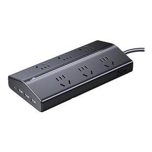 绿联T6充电站插座插排多功能带USB插位桌面电源扩展器排插接线板