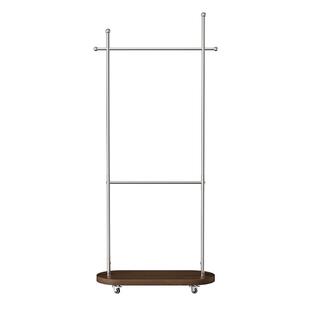 落地式挂衣架2026新款简易置物架可移动晾衣架轻奢卧室中古衣帽架